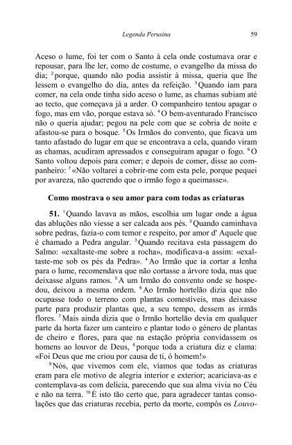 Legenda Perusina - Editorial Franciscana