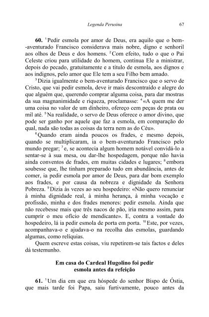 Legenda Perusina - Editorial Franciscana