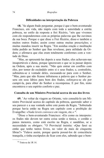 Legenda Perusina - Editorial Franciscana