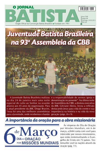 Edição 08 - Convenção Batista Brasileira