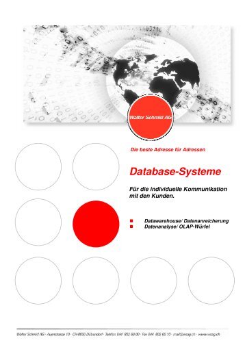 Database-Systeme - Walter Schmid AG