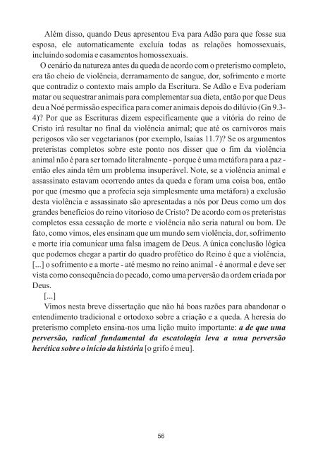 Refutando o Preterismo Completo - Revista Cristã Última Chamada.