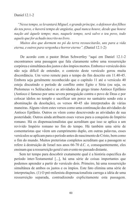 Refutando o Preterismo Completo - Revista Cristã Última Chamada.