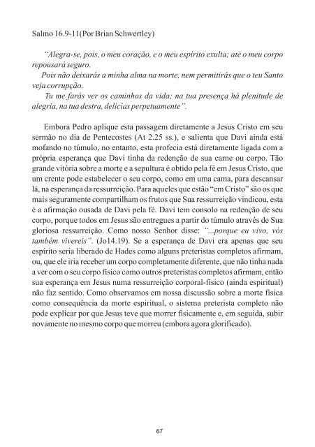 Refutando o Preterismo Completo - Revista Cristã Última Chamada.