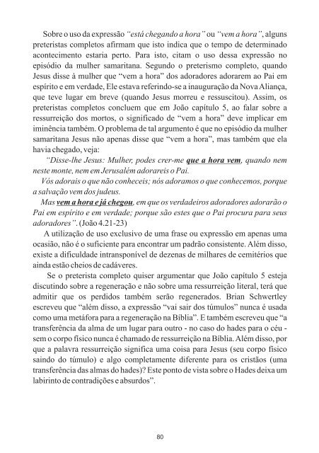 Refutando o Preterismo Completo - Revista Cristã Última Chamada.