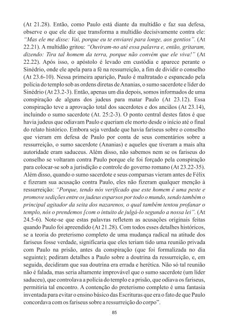 Refutando o Preterismo Completo - Revista Cristã Última Chamada.