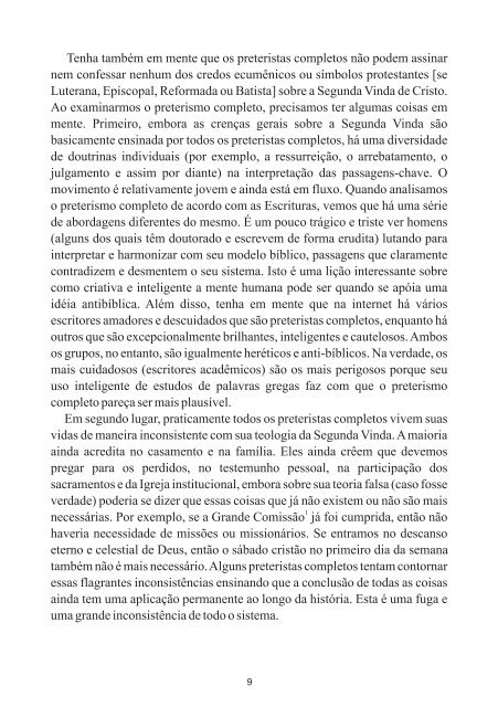 Refutando o Preterismo Completo - Revista Cristã Última Chamada.