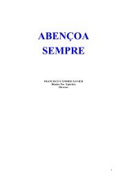 Abençoa sempre - de Espíritos diversos, por Chico - Limiar Espírita