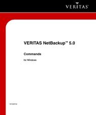 NetBackup Commands for Windows - Zedat