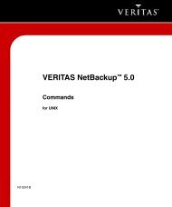 NetBackup Commands for UNIX  - Zedat