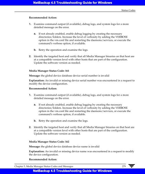 NetBackup 4.5 Troubleshooting Guide for Windows - Symantec