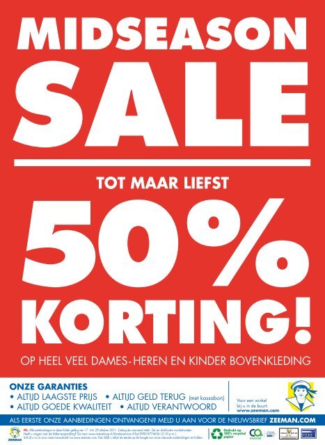 korting - Zeeman