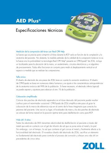 AED Plus® - ZOLL Medical Corporation