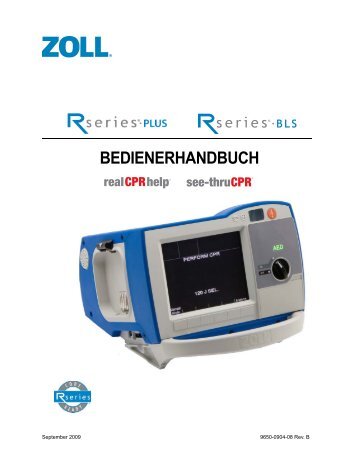 R Series Plus/BLS -  ZOLL Medical Corporation