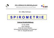 Spirometrie - Fluss-Volumen - Zollernalb Klinikum gGmbH