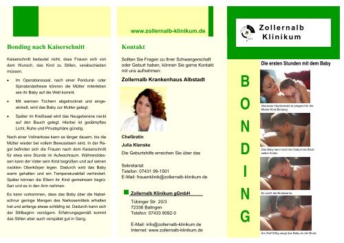 Bonding - Zollernalb Klinikum gGmbH