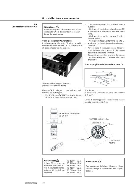 INVERTER SERIE POWERSTOCC® - Ubisol