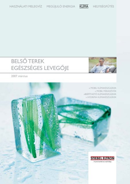 BELSŐ TEREK EGÉSZSÉGES LEVEGŐJE - Stiebel Eltron