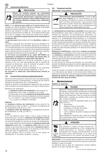 Manuál elektromotorů 1LA7/1LA9 - MOTOR-GEAR as