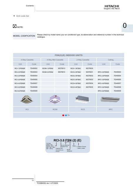 utopia dc-inverter es series hvrn1/h(v)rns(e) - AB Klimatizace, s.r.o.