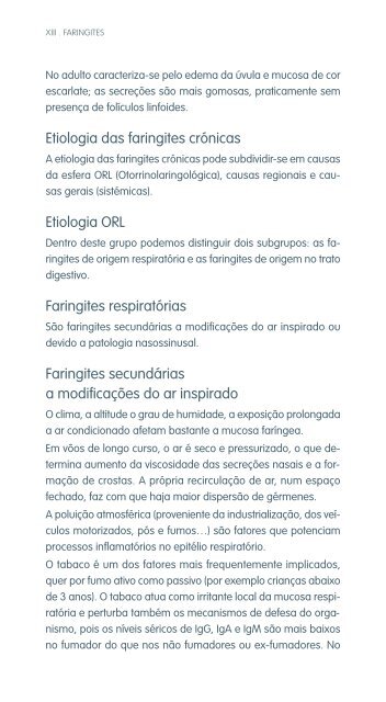 faringe e laringe - Repositório do Hospital Prof. Doutor Fernando ...