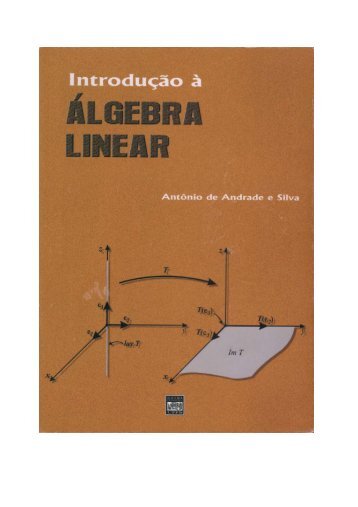 Livro de Álgebra Linear - Departamento de Matemática ...