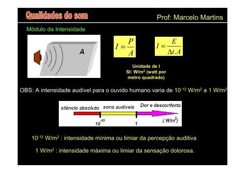 Prof: Marcelo Martins - Marista