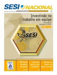 Investindo no trabalho em equipe - Sesi