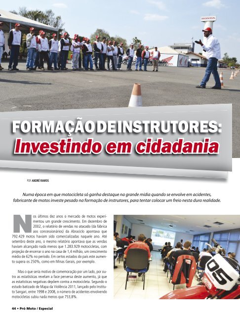 Investindo em cidadania - Honda