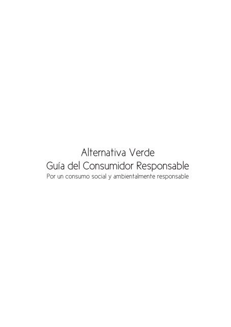 Guía del Consumidor Responsable - pvem michoacan