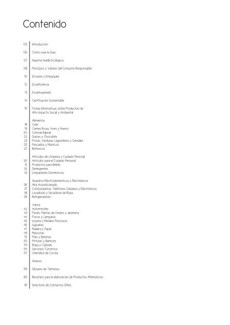 Guía del Consumidor Responsable - pvem michoacan