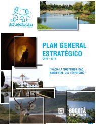 Plan General Estratégico 2012-2016 - Acueducto de Bogotá