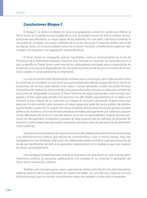 Los retos del Tercer Sector ante la crisis - Fundación Luis Vives