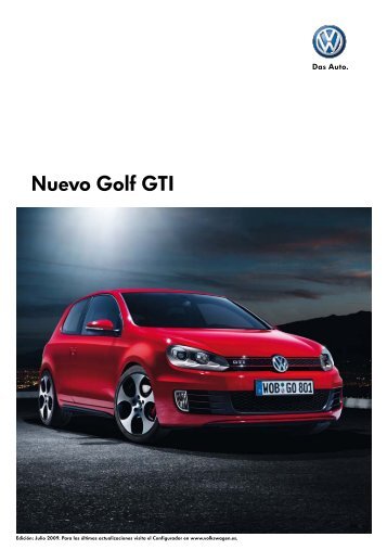 Catálogo GTI/GTD - Volkswagen España