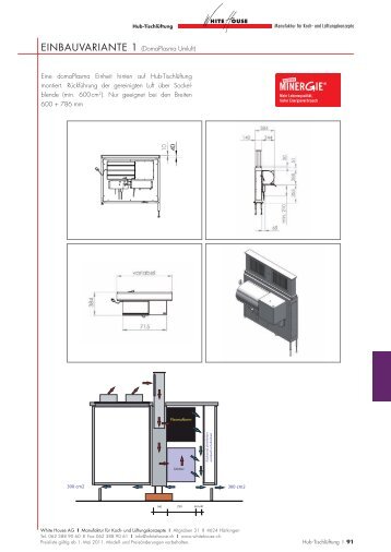 EINbAUVARIANTE 1 (DomaPlasma Umluft) Eine ... - White House