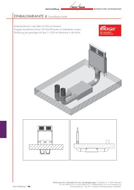 EINbAUVARIANTE 1 (DomaPlasma Umluft) Eine ... - White House