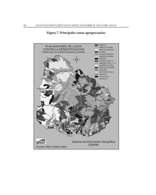 Plantaciones forestales e impactos sobre el ciclo del agua. Un ...