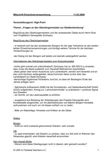 Mitschrift als PDF - Zschopau