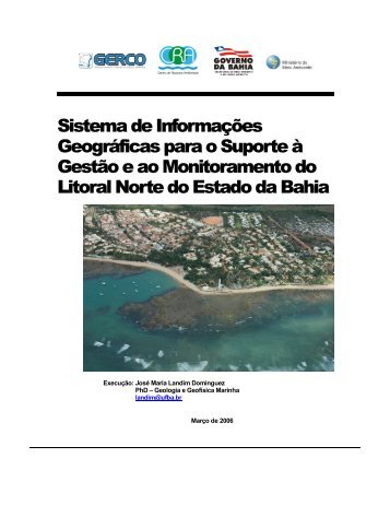 Sistema de Informações Geográficas para o Suporte à Gestão e ao ...