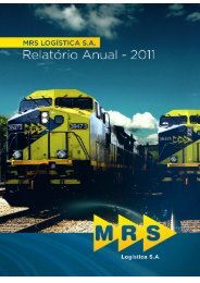 Relatório Anual 2011 v1 - MRS