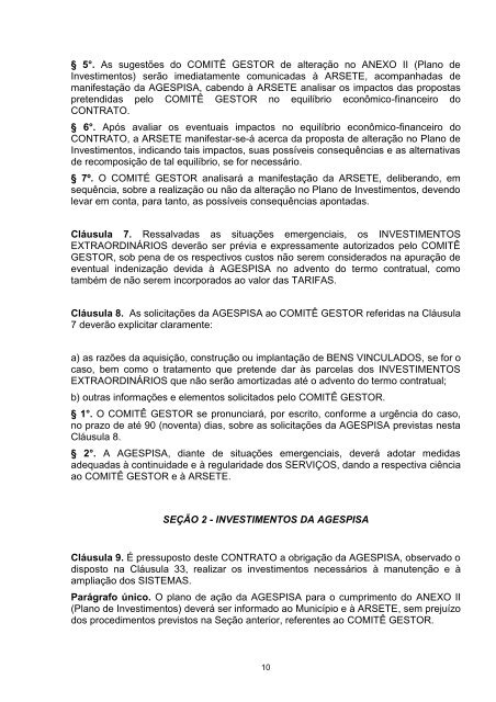 contrato de programa - teresina - agespisa - Prefeitura Municipal de ...