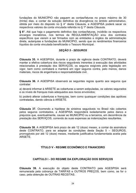 contrato de programa - teresina - agespisa - Prefeitura Municipal de ...