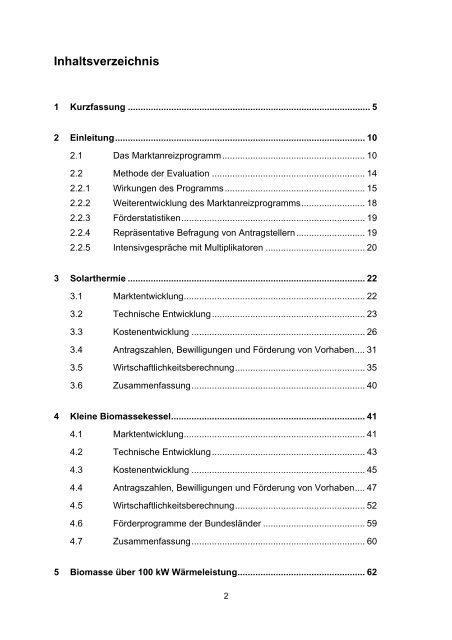 Evaluierung von Einzelmaßnahmen zur Nutzung ... - ZSW