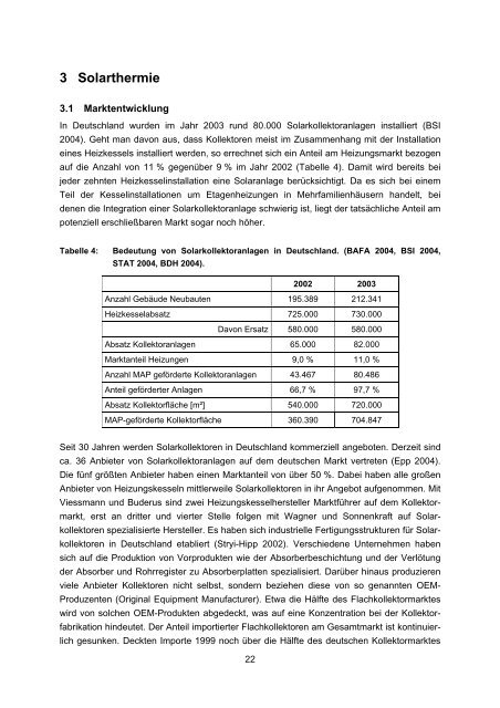 Evaluierung von Einzelmaßnahmen zur Nutzung ... - ZSW