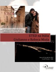 ETED na Itália Giulianno e Rebeca Miola - Comunidade Cristã das ...