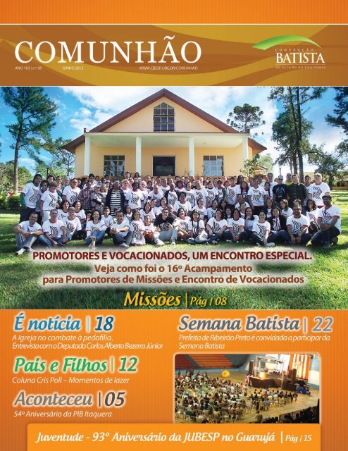 23 anos do Coral Masculino da PIB do Brás – Primeira Igreja Batista do Brás