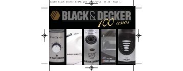 Livro Receitas Black&Decker 100 anos - Black & Decker