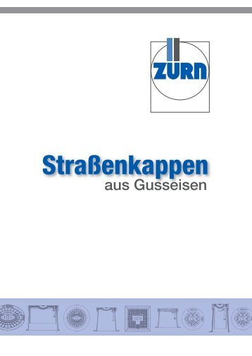 PDF-Straßenkappen aus Gusseisen - Ernst Zürn GmbH & Co. KG