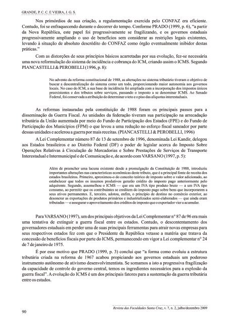 15 A guerra fiscal revisitada - Faculdades Santa Cruz