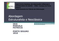Abordagem Estruturalista e Neoclássica - Campus Porto Seguro ...